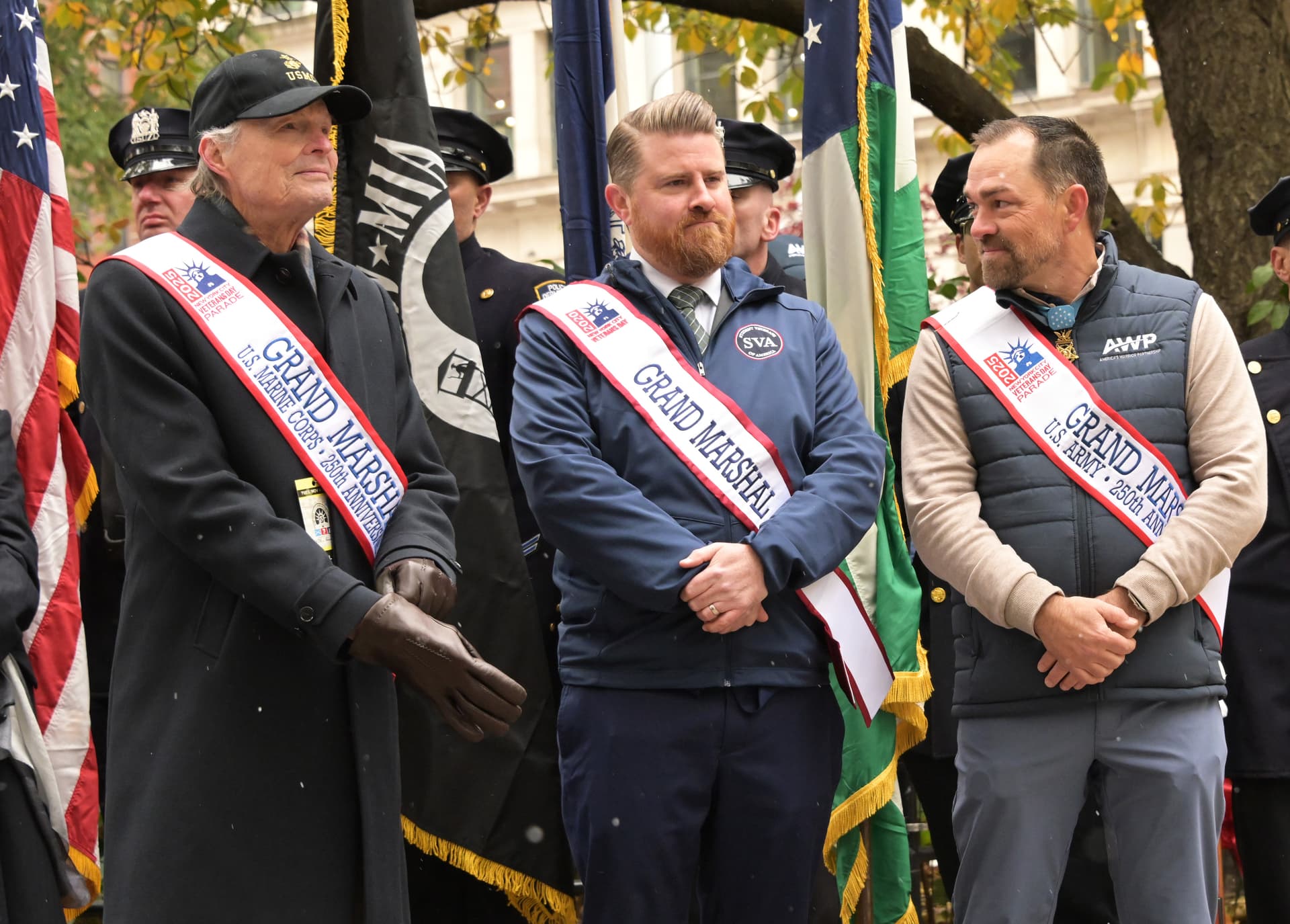 2025 NYC Veterans Day Parade Grand Marshals